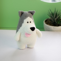 Cutie Husky amigurumi pattern by Lennutas