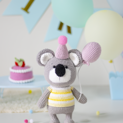 Philip the Koala amigurumi pattern by GatoFio