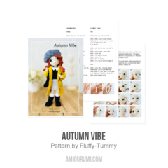 Autumn Vibe amigurumi pattern by Fluffy Tummy