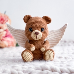 Skye the teddybear amigurumi pattern by Handmade by Halime