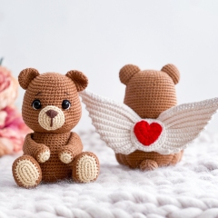 Skye the teddybear amigurumi by Handmade by Halime