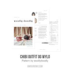 Chibi Outfit OG WYLO amigurumi pattern by woolly.doodly