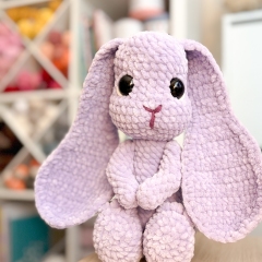 Thistle the Lop Bun amigurumi pattern by DearJackiStitchery