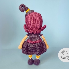 Crochet witch pattern amigurumi pattern by yarnacadabra