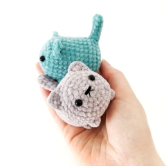 No-Sew Cat amigurumi pattern by Stitch by Fay