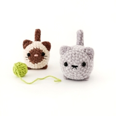 No-Sew Cat amigurumi by Stitch by Fay