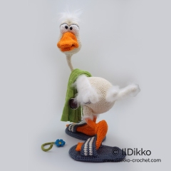 Goostav the Goose amigurumi by IlDikko