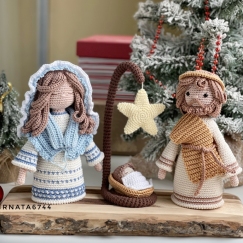 Crochet Nativity Scene