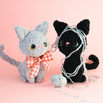 Cat amigurumi pattern by Curiouspapaya