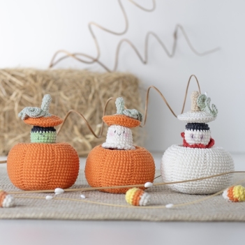 Pumpkin-Present amigurumi pattern by GatoFio