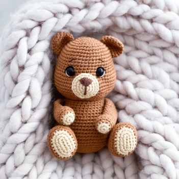 Skye the teddybear amigurumi pattern by Handmade by Halime