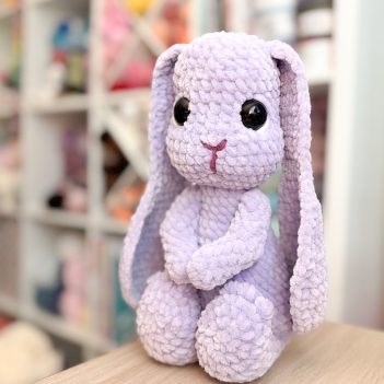 Thistle the Lop Bun amigurumi pattern by DearJackiStitchery