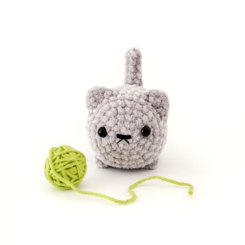 No-Sew Cat amigurumi pattern by Stitch by Fay