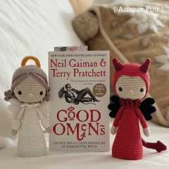 Angelina & Devilla amigurumi by Amour Fou