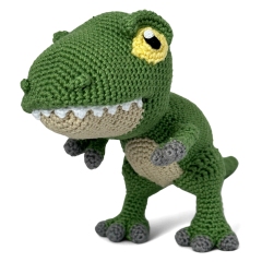 Tyrannosaurus amigurumi by Sabrina Somers