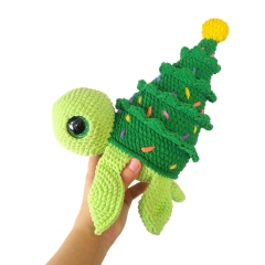 Turtellini Christmas Edition amigurumi by Crochetbykim