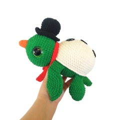 Turtellini Christmas Edition amigurumi pattern by Crochetbykim