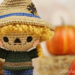 Cornelius the Scarecrow amigurumi by Storyland Amis