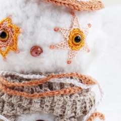 BO, the snowman  amigurumi pattern by Maiiou