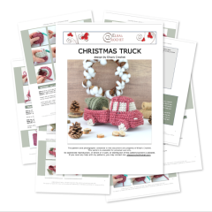 Christmas Truck amigurumi pattern by Elisas Crochet