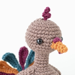 Stewie the Turkey amigurumi by Elisas Crochet