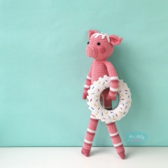 Long Leg Suus the sweet pig amigurumi pattern by Mrs Milly