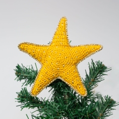 Angel and Star tree toppers amigurumi by Make Me Roar