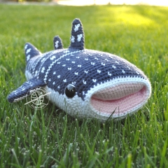 Whitney the Whale Shark amigurumi pattern by The Kotton Kaboodle