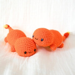 Charmander amigurumi pattern by Curiouspapaya