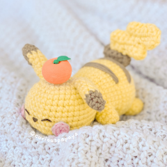 Pikachu amigurumi pattern by Curiouspapaya