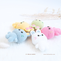 Baby Bunini Crochet Pattern amigurumi pattern by Hello Amijo