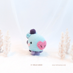 Baby Mang BT21 Crochet Pattern amigurumi pattern by Hello Amijo