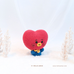 Baby Tata BT21 Crochet Pattern amigurumi pattern by Hello Amijo