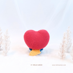 Baby Tata BT21 Crochet Pattern amigurumi by Hello Amijo