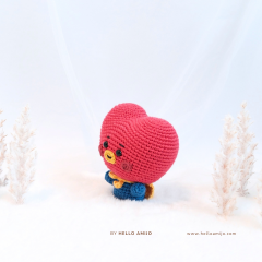 Baby Tata BT21 Crochet Pattern amigurumi pattern by Hello Amijo