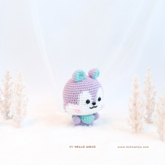 Baby Mang Without Mask BT21 Pattern amigurumi pattern by Hello Amijo