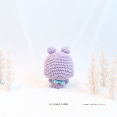 Baby Mang Without Mask BT21 Pattern amigurumi by Hello Amijo