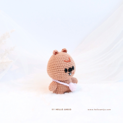 Baby Han Quokka SKZ Crochet Pattern amigurumi pattern by Hello Amijo