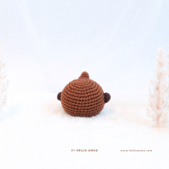 Baby Shooky BT21 Crochet Pattern amigurumi by Hello Amijo