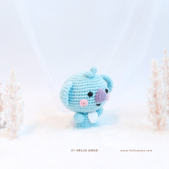 Baby Koya BT21 Crochet Pattern amigurumi pattern by Hello Amijo