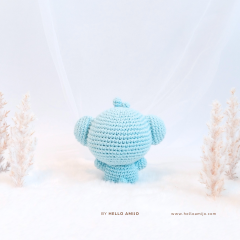 Baby Koya BT21 Crochet Pattern amigurumi by Hello Amijo