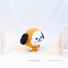 Baby Chimmy BT21 Crochet Pattern amigurumi pattern by Hello Amijo