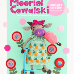 Mooriel Cowalski Futile Influencer amigurumi pattern by Gwilami