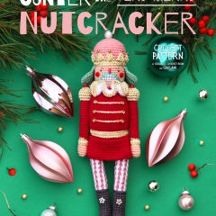 Gunter the Very Merry Nutcracker amigurumi pattern by Gwilami