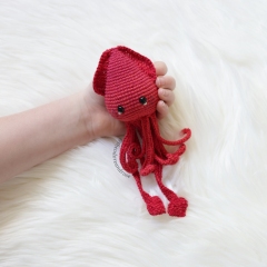 Suki The Little Squid amigurumi by THEODOREANDROSE