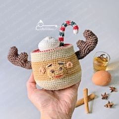 Moosenog amigurumi pattern by CraftyGibbon