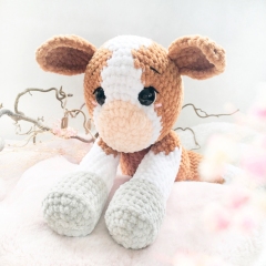 Calf Kira amigurumi pattern by Gutherz Design