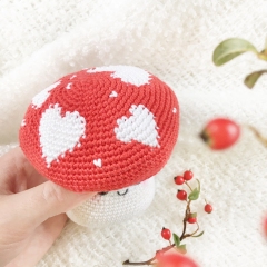 Toadstool Gundi amigurumi pattern by Gutherz Design