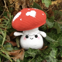 Toadstool Gundi amigurumi pattern by Gutherz Design