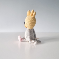 Sherbet the Cockatiel amigurumi by LittleEllies_Handmade